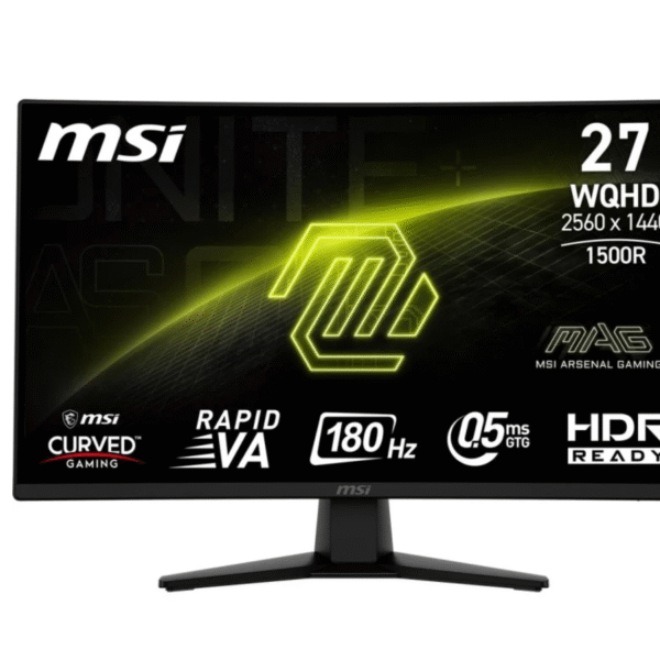 MSI MAG 274CQF 27" LED Rapid VA QHD 180Hz Curva