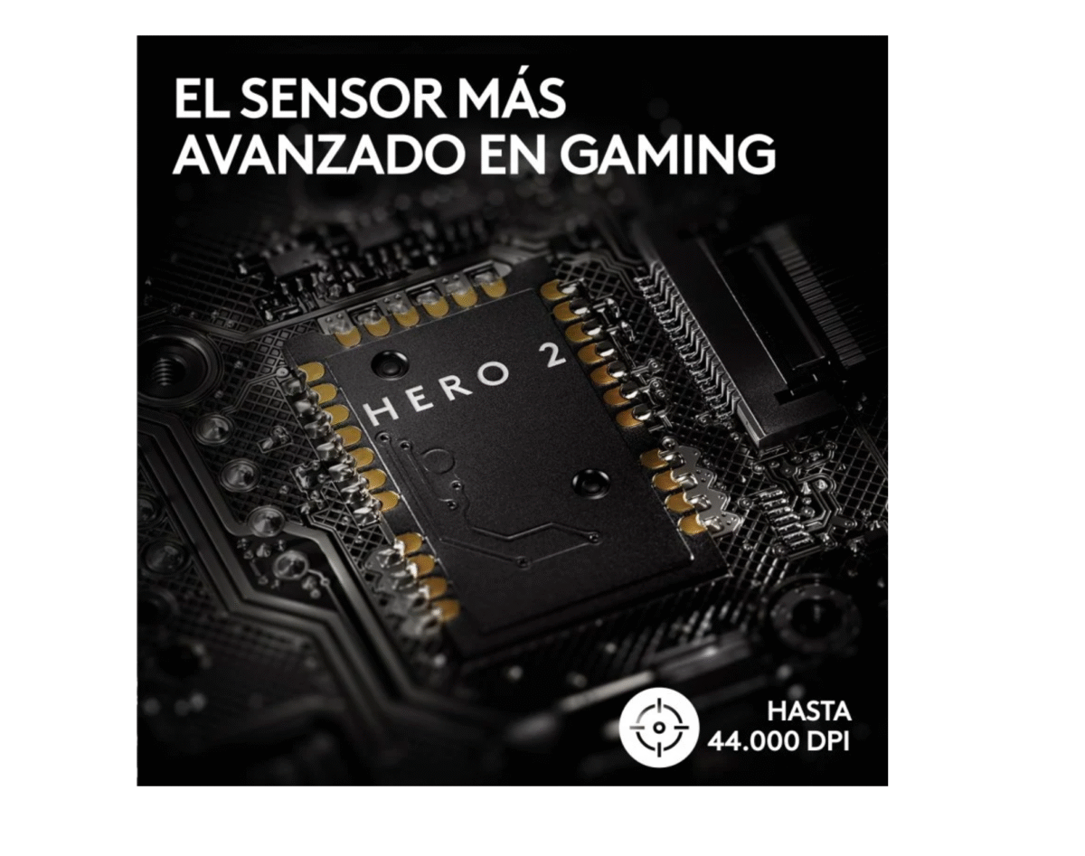Logitech G PRO X SUPERLIGHT 2 LIGHTSPEED Ratón Inalámbrico Gaming Negro 44000 DPI - Imagen 2