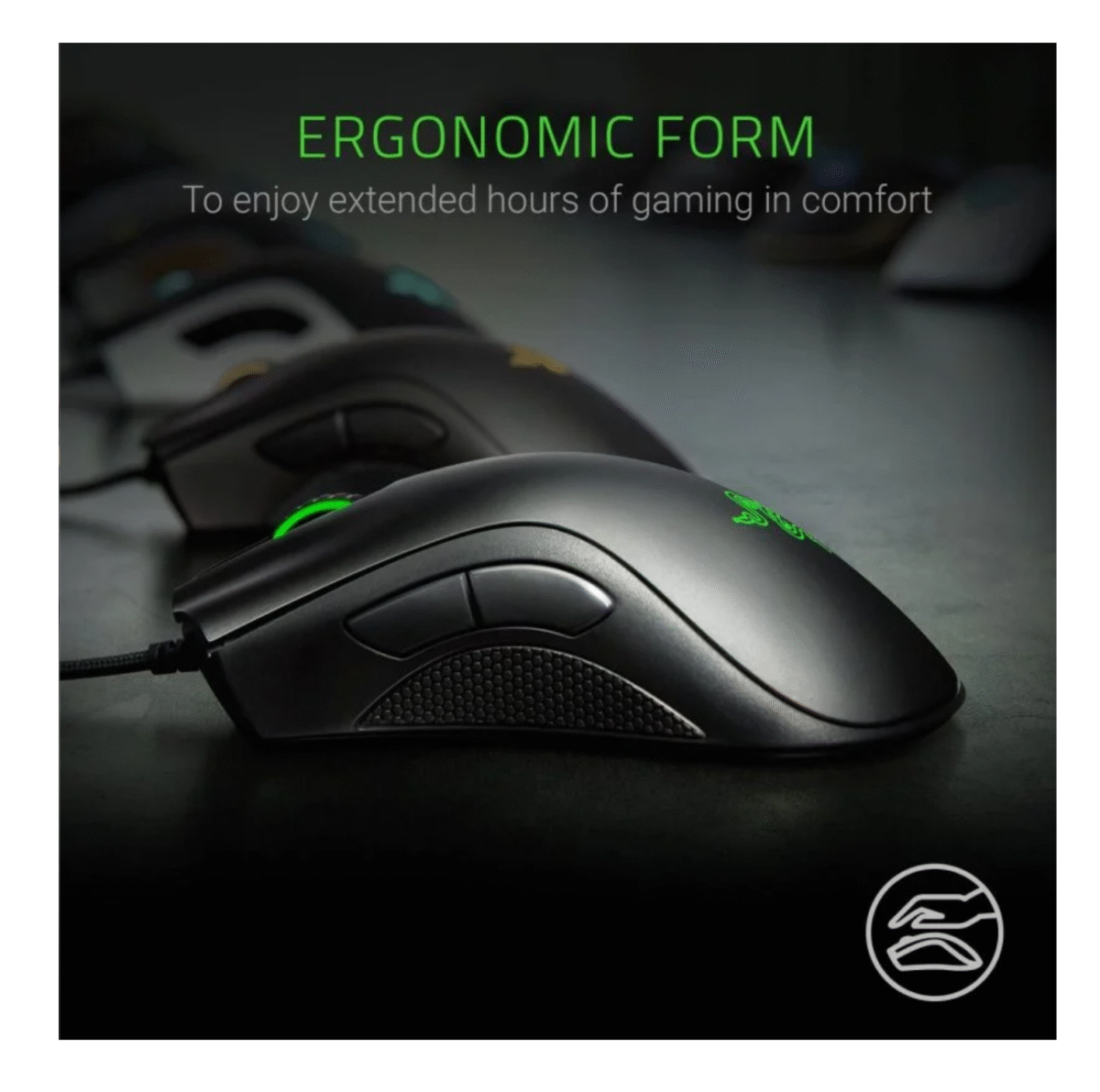 Razer Deathadder Essential Ratón Gaming 6400 DPI Negro - Imagen 4