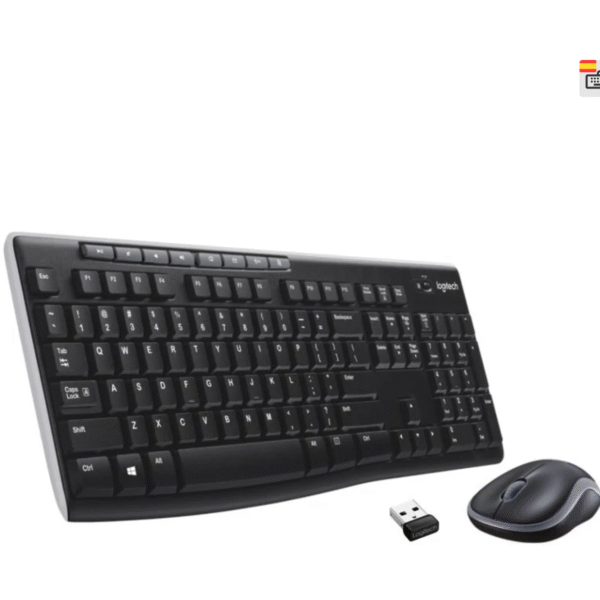 Logitech MK270 Combo Teclado y Ratón Inalámbrico para Windows