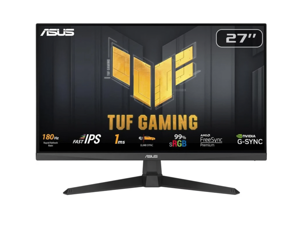 Monitor ASUS TUF Gaming VG279Q3A 27" LED Fast IPS FullHD 180Hz FreeSync Premium - Imagen 1