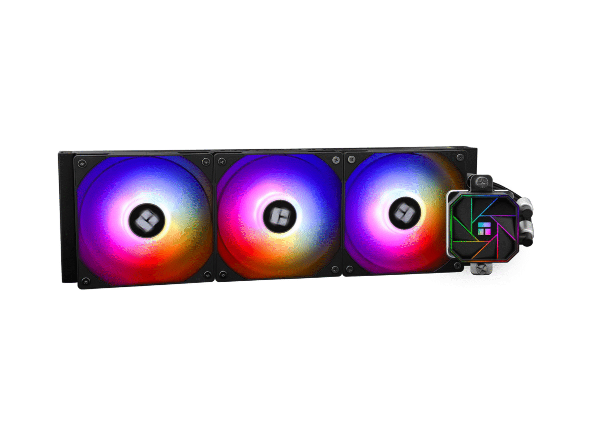 Thermalright Aqua Elite 360 V3 - Ventilador de CPU líquido, doble PWM ARGB con rodamientos S-FDB - Imagen 1