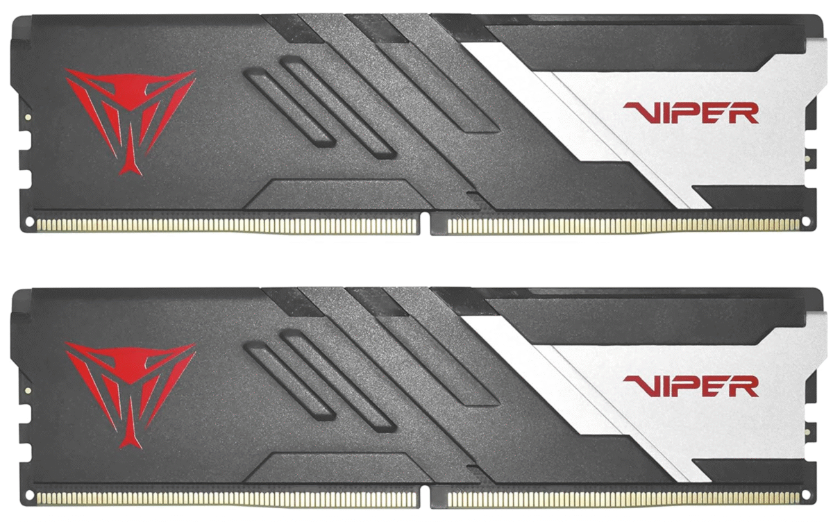 Patriot Viper Venom DDR5 de 64 GB (2 x 32 GB) a 5600 MT/s UDIMM para Juegos de Escritorio - Kit de Memoria PVV564G560C40K - Imagen 1