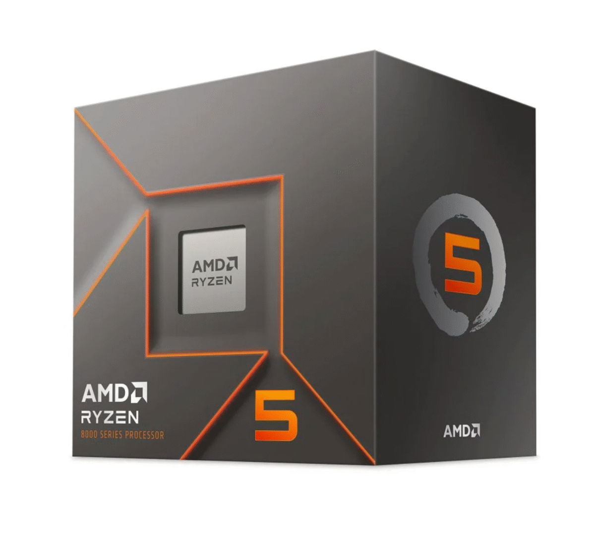 Procesador AMD Ryzen 5 8400F 4.2/4.7GHz Box - Imagen 1