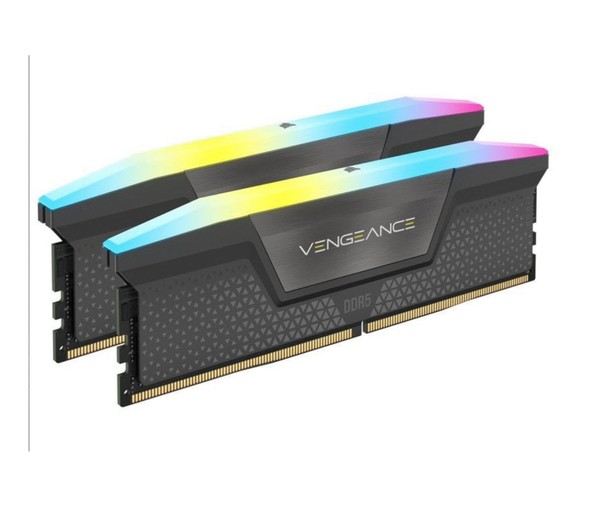 Memoria RAM Corsair Vengeance RGB DDR5 6000MHz PC5-48000 32GB 2x16GB CL30 Dual Intel XMP y AMD EXPO - Imagen 1