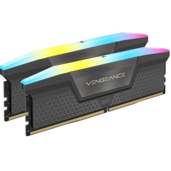Memoria RAM Corsair Vengeance RGB DDR5 6000MHz PC5-48000 32GB 2x16GB CL30 Dual Intel XMP y AMD EXPO