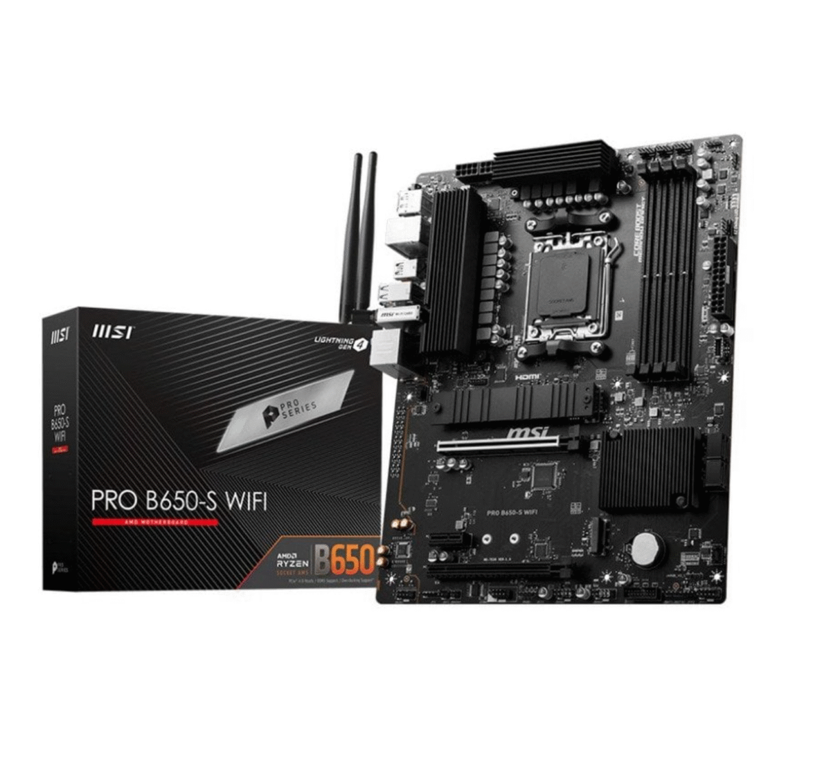 Placa Base MSI PRO B650-S WIFI - Imagen 1